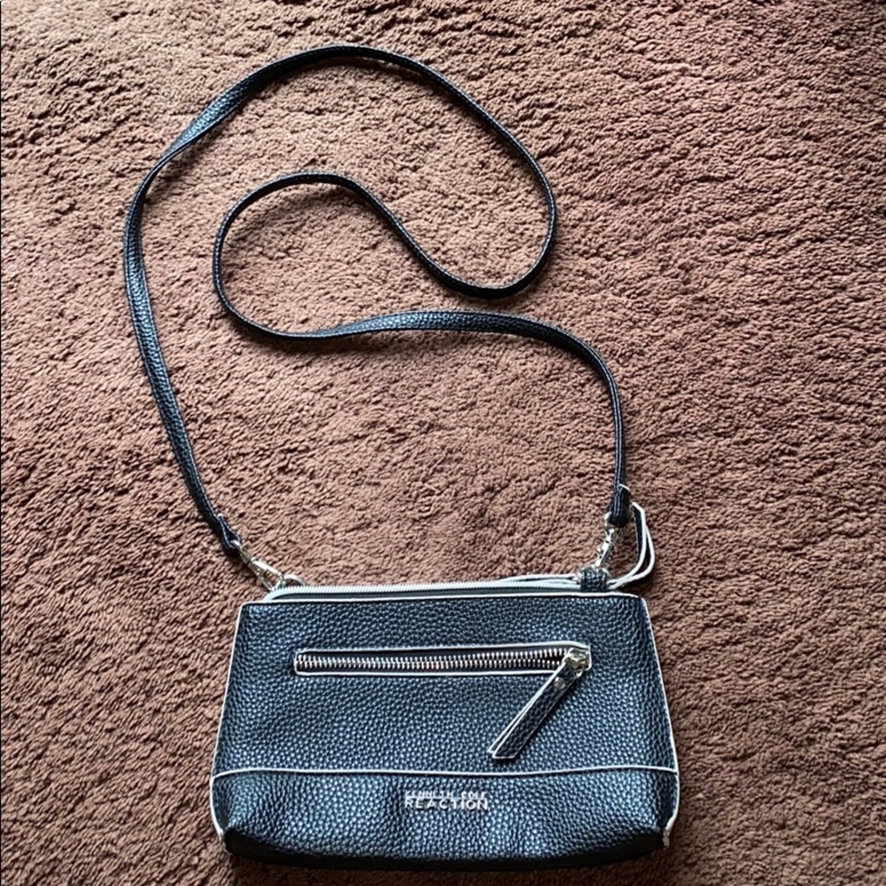 kenneth cole black crossbody bag